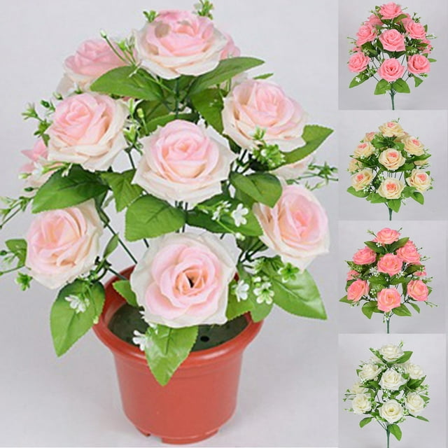 Travelwant Artificial Red Roses Flowers for Valentine's Day, Realistic