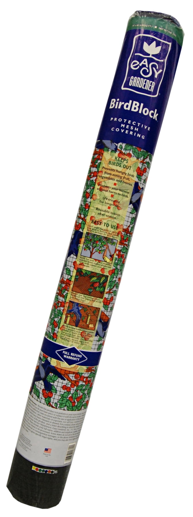 Easy Gardener 602 14' x 45' Bird X Protective Netting For Fruits & Vegetables