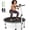 40in-White, variant on BCAN BT4 40" Soft Land Pro Adult Bungee Rebounder Trampoline, 500lb Capacity, Adjustable Tension Bungees, Exercise Trampoline for Adults, Phone Holder & 2 Pairs Socks| FED Fitness
