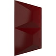 thumbnail image 2 of Ekena Millwork 11 7/8"W x 11 7/8"H Aberdeen EnduraWall Decorative 3D Wall Panel, Gloss Merlot (12-Pack for 11.76 Sq. Ft.), 2 of 6