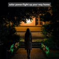 thumbnail image 5 of Flores solares decorativas al aire libre, decoración LED cambiante multicolor para patio, césped, jardín, patio, 5 of 5