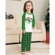 thumbnail image 3 of Green Dinosaur Print Family Christmas Pajamas Set Mom Dad Kids 2 Pieces Suit Baby Dog Cute Romper Xmas Family Look Clothing Sets, 3 of 3