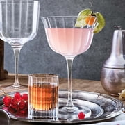 Luigi Bormioli Bach 8.75 Oz Retro Fizz Glasses Set of 4