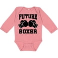 thumbnail image 3 of Inktastic Boxing Future Boxer Boys or Girls Long Sleeve Baby Bodysuit, 3 of 5