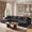 Dark Gray, variant on Eyisean 125" Corduroy Oversized Boneless Cloud Couch, Modern Modular Sectional Sofa with Cup Holder & Side Pocket, Comfy Deep Seat Couches with Chaise & Pillow for Living Room, No Assembly Required