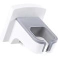 thumbnail image 3 of Soporte para secador de pelo, organizador autoadhesivo de pared para baño, ahorra espacio, color blanco., 3 of 5