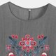 thumbnail image 4 of Camiseta de Mujer Camiseta de Manga Corta Impresión Casual Raglan Suelto de Lino Top Blusas, Cuello de la Tripulación, 4 of 4