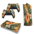 thumbnail image 5 of Hawaiian Hibiscus Garden Orange Flowers PS5/PS5 Pro/PS5 Slim Digital Disc Skin Sticker For Console And Controller Skins, 5 of 7