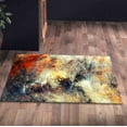 thumbnail image 5 of Colorful Abstract Rugs, Colorful Rugs, Modern Rugs, Bedroom Rug, Small Rug, Runner Rug, Anti-Slip Carpet,Kitchen Rug, Bedroom Rug, Soft Rug, 2.3'x3.3' - 70x110 cm, 5 of 8