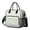 Alien Head White, variant on Alien and UFO Deep Blue Pattern Insulated Leakproof Lunch Box for Women, Large Lunch Bag for Tween Teen Adult, Loncheras Para Mujer for Work Beach Travel Picnic Camping