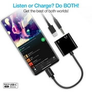 Naztech USB-C and 3.5mm Audio + Charge Adapter (15163-HYP)