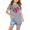 Gray, variant on Lisbinx Clothes for Girls 10-12 Loose Fit Love Print Tops Crew Neck Short Sleeve Blouse Tops for Children Weekly