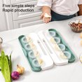 thumbnail image 4 of Dumpling Maker，Empanadas Press Mold Make Dumplings Foldable Chinese Food Maker for Dining Room, 4 of 5