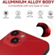 thumbnail image 5 of Protector Lente Cámara Cristal Compatible iPhone 13 Pro Rojo, 5 of 5