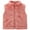 Pink, variant on Little Girls Boys Puffer Vest Zipper Pink Vests Puffy Sleeveless Vest 2T