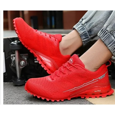 

NAYUKA Men‘s Outdoor Casual Shoes Sneakers Lightweight Trail Running Shoes Men Mesh Breathable Jogging Shoes Male Tenis Masculino