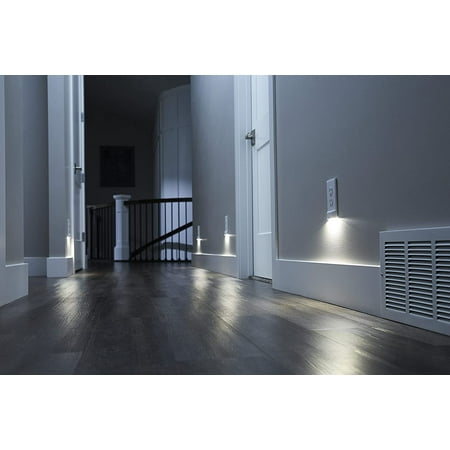 SnapPower - MotionLight Décor Outlet Wall Plate - White