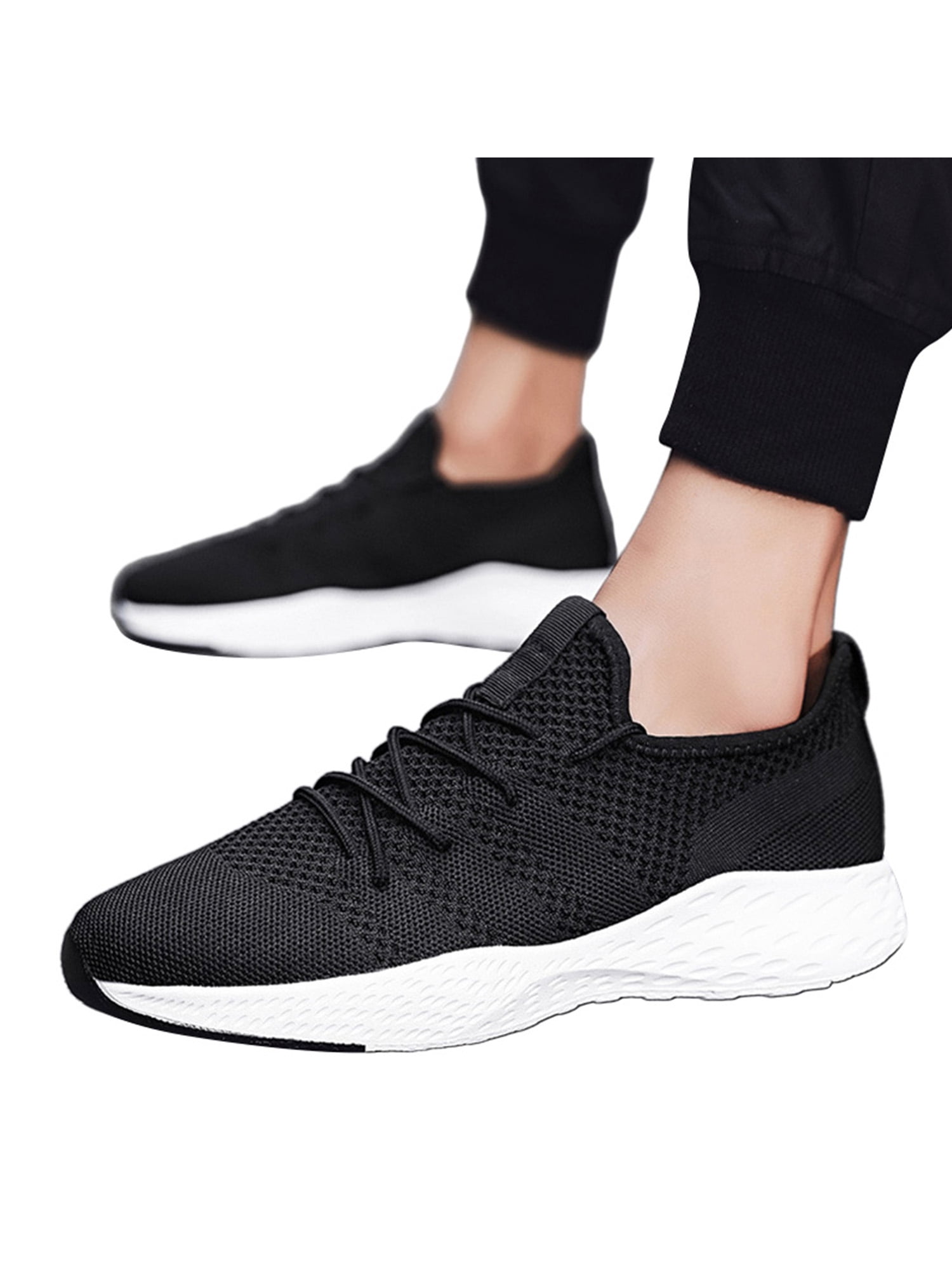Mens Athletic Sneakers Fashion Breathable Comfortable Casual Running Sport Shoes