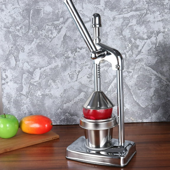 WHAMVOX Stainless Steel Manual Lever Press Citrus Juicer Extractor Fruit Machine