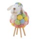 thumbnail image 2 of Figura de oveja de fieltro, adorno de mesa, figura de animal de granja, pata de madera, artesanía. Estilo A, 2 of 9