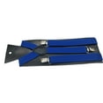thumbnail image 2 of YAOBAMM Solid Color Suspenders Unisex Elastic Strap Suspenders Y Back Braces Solid Color Adjustable Party Daily Accessory, 2 of 7