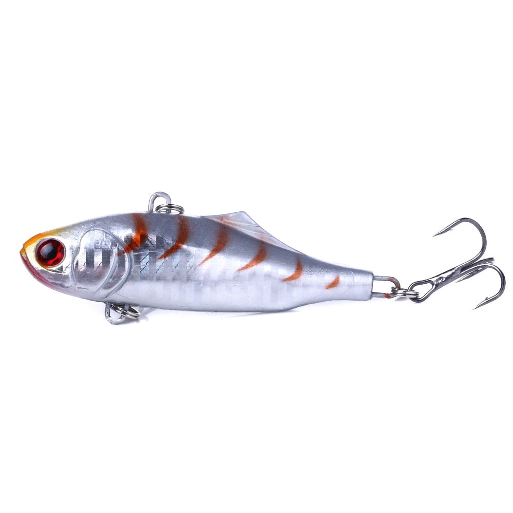 HENGJIA Fishing Lures, 9 Pack Lipless Crankbaits for Bass, Deep Diving Minnow VIB Lifelike Hard Baits Sinking Fishing Lure for Saltwater Freshwater Bass, Redfish, Trout, Walleye, 0.85oz/2.76in