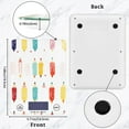 thumbnail image 2 of Pencils Food Scale Digital Kitchen Scale Waterproof Tempered Glass Tare Function 11 lb for Baking Cooking Meal Prep, 2 of 7