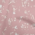 thumbnail image 1 of oneOone Cotton Poplin Light Pink Fabric Abstracts Sewing Craft Projects Fabric Prints By Yard 42 Inch Wide, 1 of 5