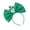 C, variant on Irish Leprechaun Fashionable Head Hoop Green Bowknot Hair Ornament Hair Styling Tool for Children Adults Photo Props