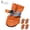 S, variant on HOZVOMI Reflective Dog Shoes for Small Dogs - Waterproof Non-Slip Booties with Adjustable Straps - Paw Protectors for Outdoor Use