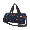 thumbnail image 1 of Easygdp Space Dinosaur Bolsa de Viaje, Bolsa de Mano, Bolsa de Gimnasio, Bolsa de Equipaje para Viaje, 1 of 5