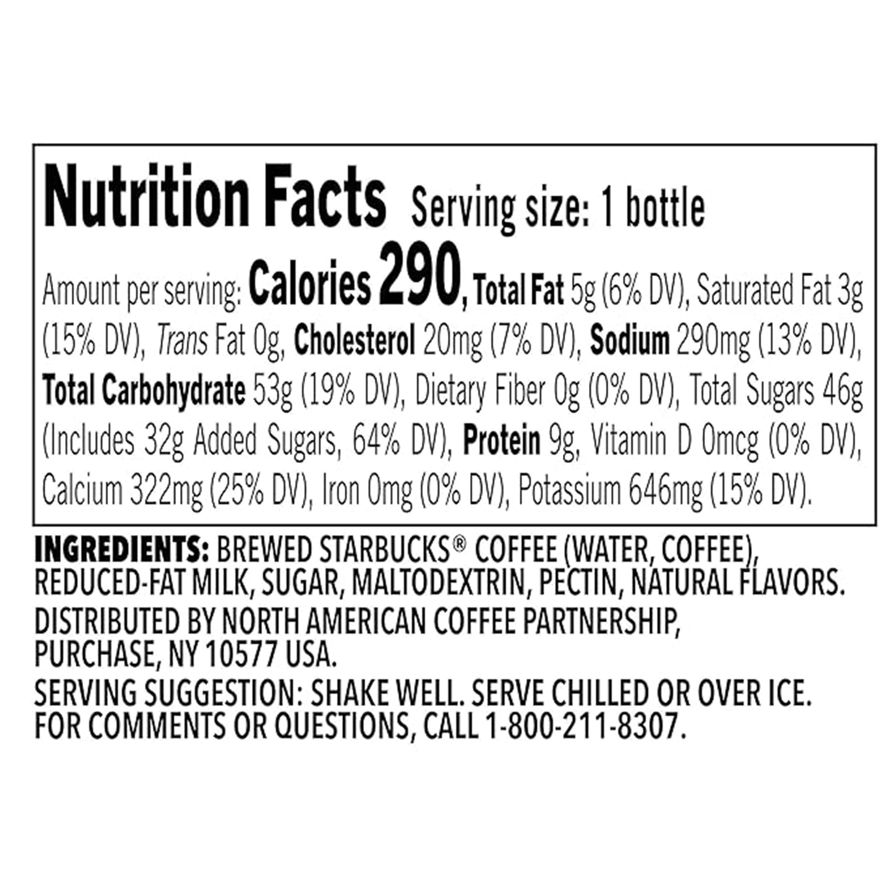 Starbucks Frappuccino Coffee Drink, Vanilla Flavor, 13.7 Fl. oz Bottles, 12 Pack