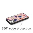 thumbnail image 3 of Compatible with iPhone 15 case Soft TPU Glossy Flower Pattern Phone Case for Women and Girls, 3 of 5