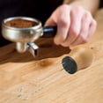 thumbnail image 4 of GUOOL Stainless Steel Coffee Tamper Needle Coffee Distribution Hand Tamper Espresso Beech Black, 4 of 9