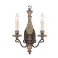 thumbnail image 1 of Savoy House Mallory 2 Light Sconce in Fossil Stone, 1 of 1