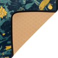 thumbnail image 3 of Yayeee Area Rugs for Living Room 5.2'x4' Non Slip Washable Bedroom Floor Carpet, Green Dragon Flowers, 3 of 5