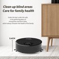 thumbnail image 4 of Pebbuoy Intelligent Sweeping Robot Vacuum Cleaner Strong Suction Low Noise One-key Start Rechargeable Automatic Mopping Smart Robot, 4 of 7