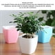 thumbnail image 2 of Inteprter Maceta transpirable con tiempo hidropónico prolongado: proporciona suficiente agua para las necesidades de las plantas Jardín y Patio Cuadrado blanco G105, 2 of 6