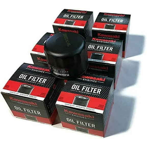 New and Improved Made in the USA Pack of 6 Oil filters Fit's Kawasaki 49065-0721 Replaces 49065-7007