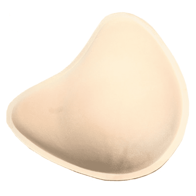 BIMEI Cotton Breast Forms Breast Prosthesis Mastectomy Bra Insert Pads Light-weight Ventilation Sponge Boobs for Women Mastectomy Breast Cancer Support #1,Solid Spiral,1 Piece,Right,S