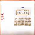 thumbnail image 3 of 220PCS Hot Melt Copper Inserts Set - Double GB810 Standard Nuts, Premium Copper Construction for Strength & Durability, Bulk Packed for Large Projects, Easy Application for Professionals & DIY, 3 of 6
