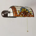 thumbnail image 2 of MyArtWe Vintage Wall Sconces Tiffany Style Wall Lights Banker Lamp with Pull Switch, 2 of 4