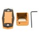 thumbnail image 1 of Soporte magnético para tiza de billar Soledad con caja de tiza con llave soporte portátil de aluminio Mini Oro Clip de cinturón de tiza, 1 of 9