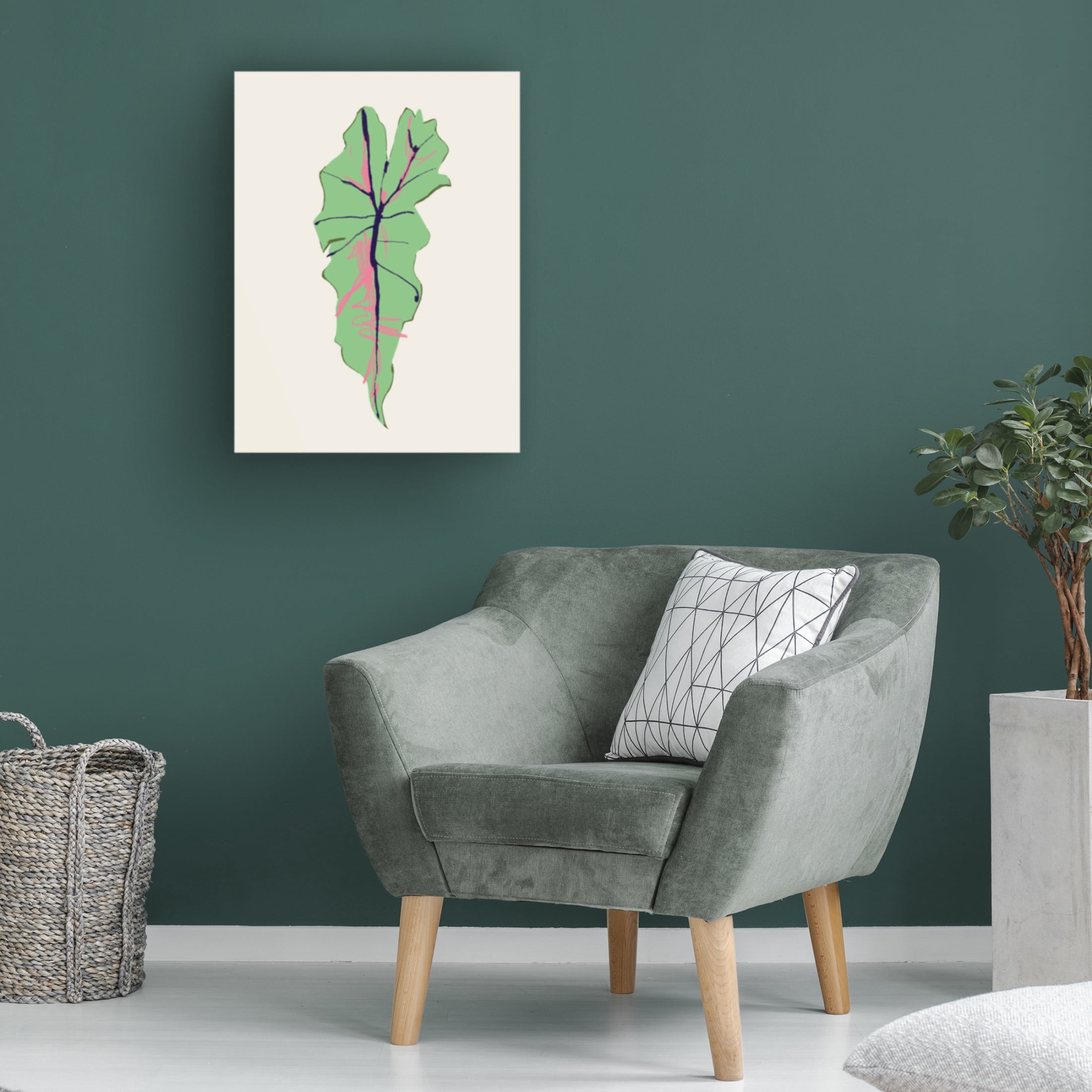 Trademark Fine Art Francesco Gulina Alocasia Polly Canvas Wall Art