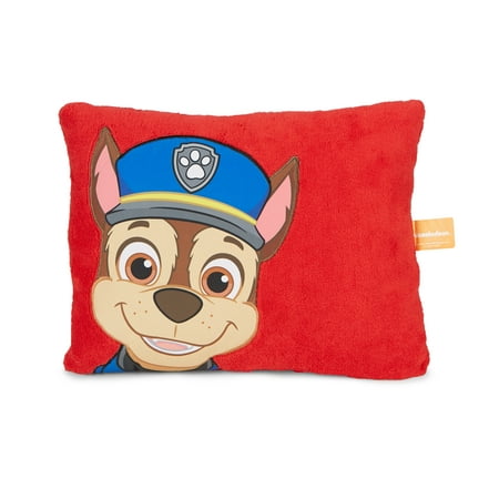 PAW Patrol 12 in x 16 in Red/Blue Characters/Cartoons Polyester Throw Pillow