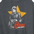 thumbnail image 3 of David Bowie - Bowie Guitar With Star - Women's Racerback Tank Top, 3 of 5
