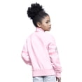 thumbnail image 2 of Youth-Starter  Light Pink New York Knicks Arena Full-Snap Varsity Jacket, 2 of 2