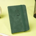 thumbnail image 6 of A7 Pocket Notebook, 100 Sheets Small PU Leather Journal with Elastic Band, Mini Lined Notebook with Cute Horse Embossed Cover, Portable Pocket Diary for Daily Notes, Travel and Work, 6 of 8