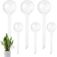 thumbnail image 1 of Bombillas de riego automático para plantas de interior y exterior, globos de riego transparentes para plantas, juego de 6, 1 of 7