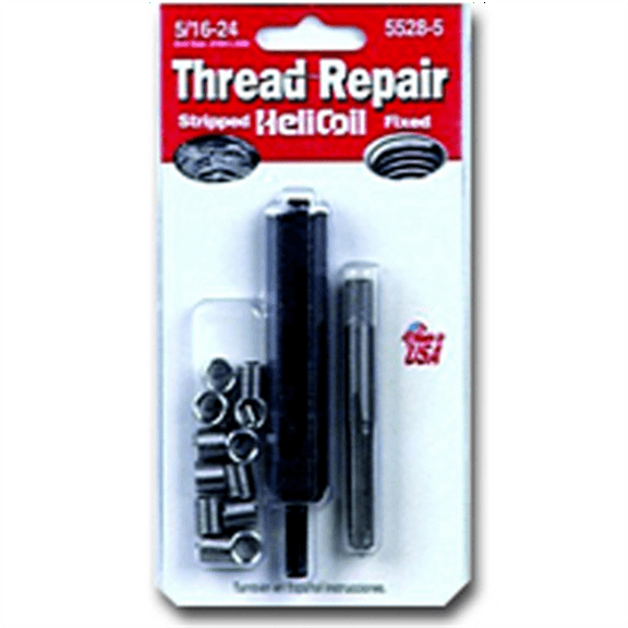 Helicoil 5528-3 10-32 NF Thread Repair Kit With Stainless Steel Inserts